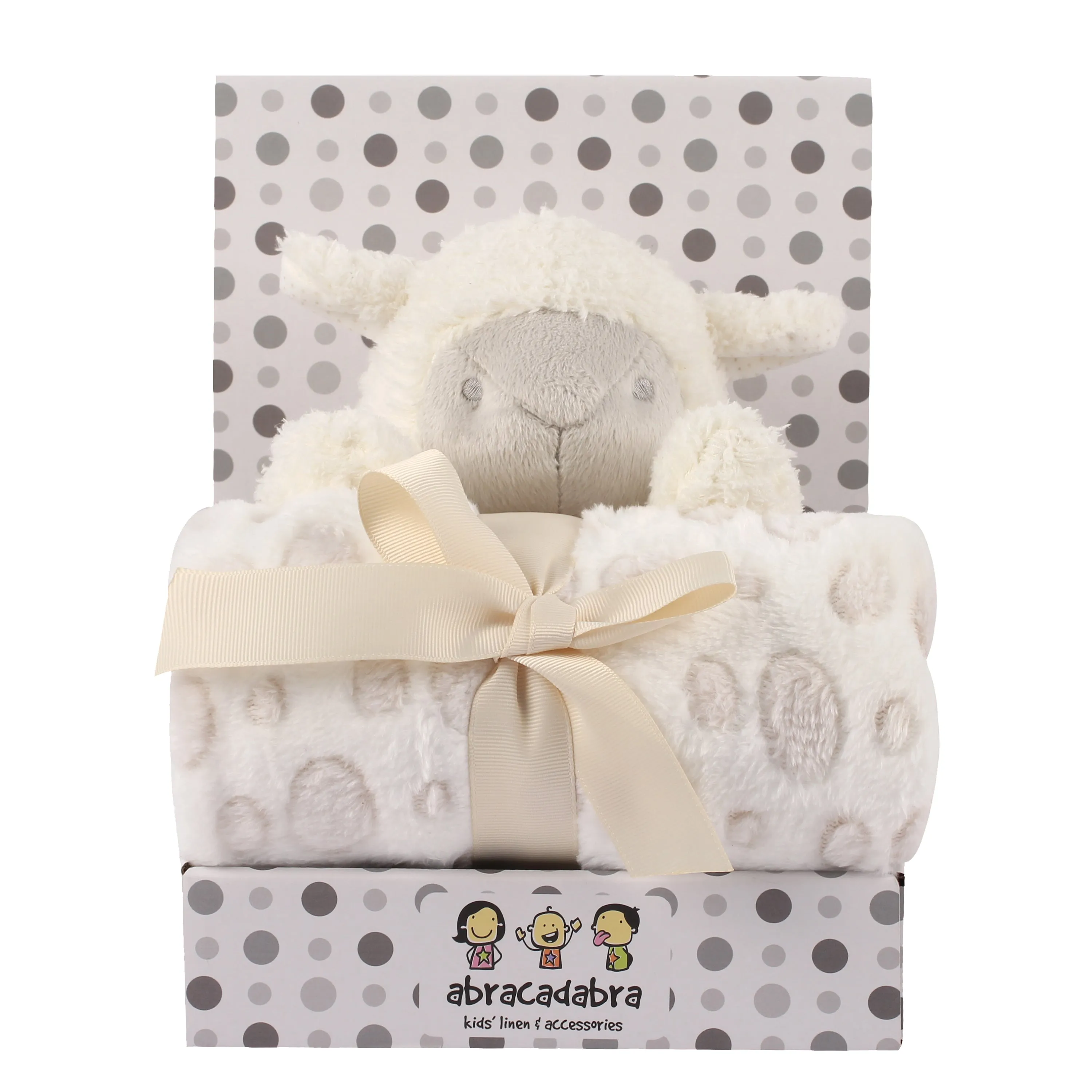 Abracadabra Toy With Blanket - Sheep