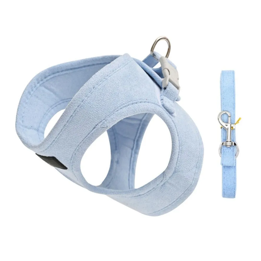 Adjustable Padded Pet Harness And Leash Set