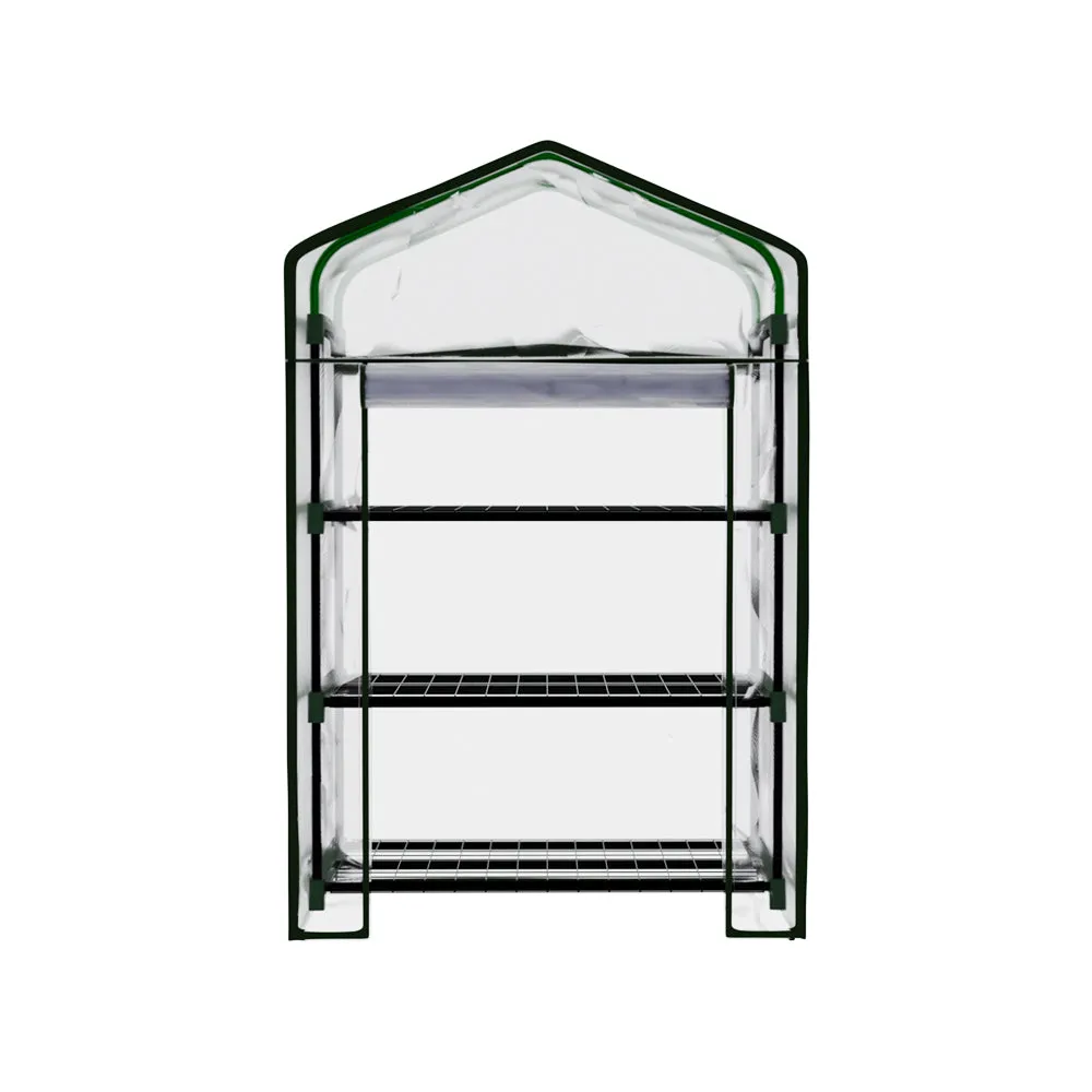 All-Weather Mini Greenhouse, 3-Tier, PVC Cover - Greenfingers