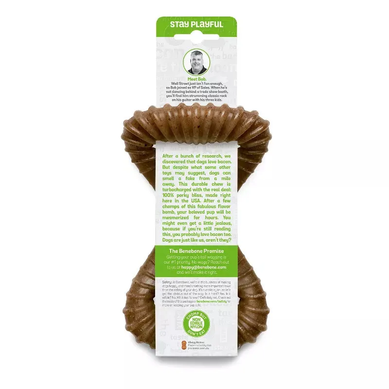 Benebone Dental Chew Bacon Flavor Dog Chew Toy