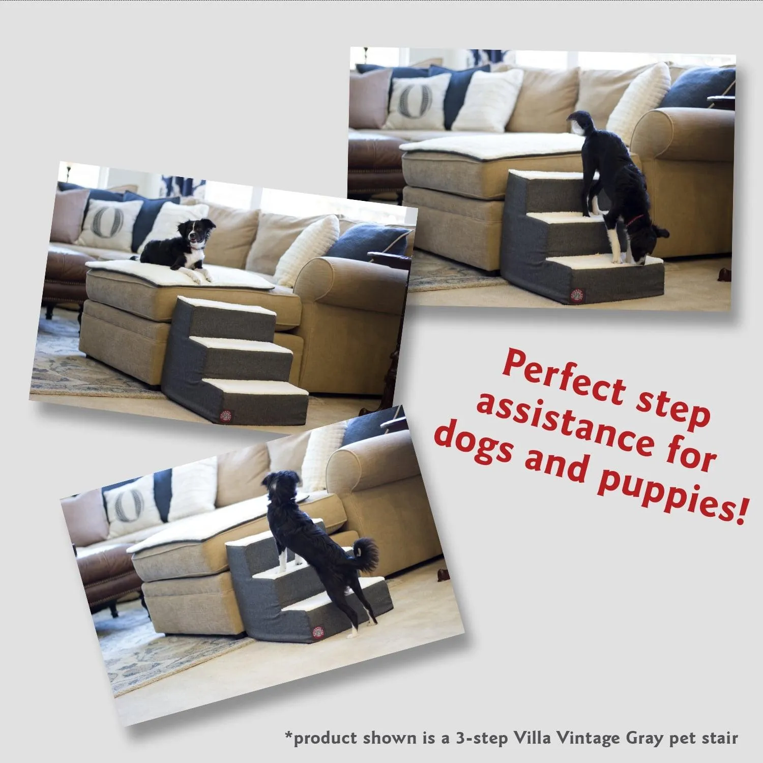 Boho Arrow 4 Steps Pet Stairs