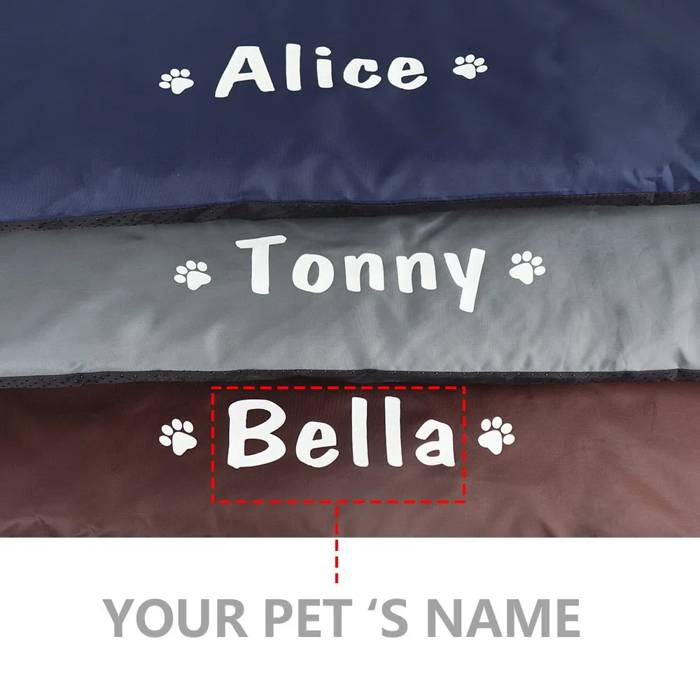 Custom Dog Bed House Waterproof Sleeping Mat