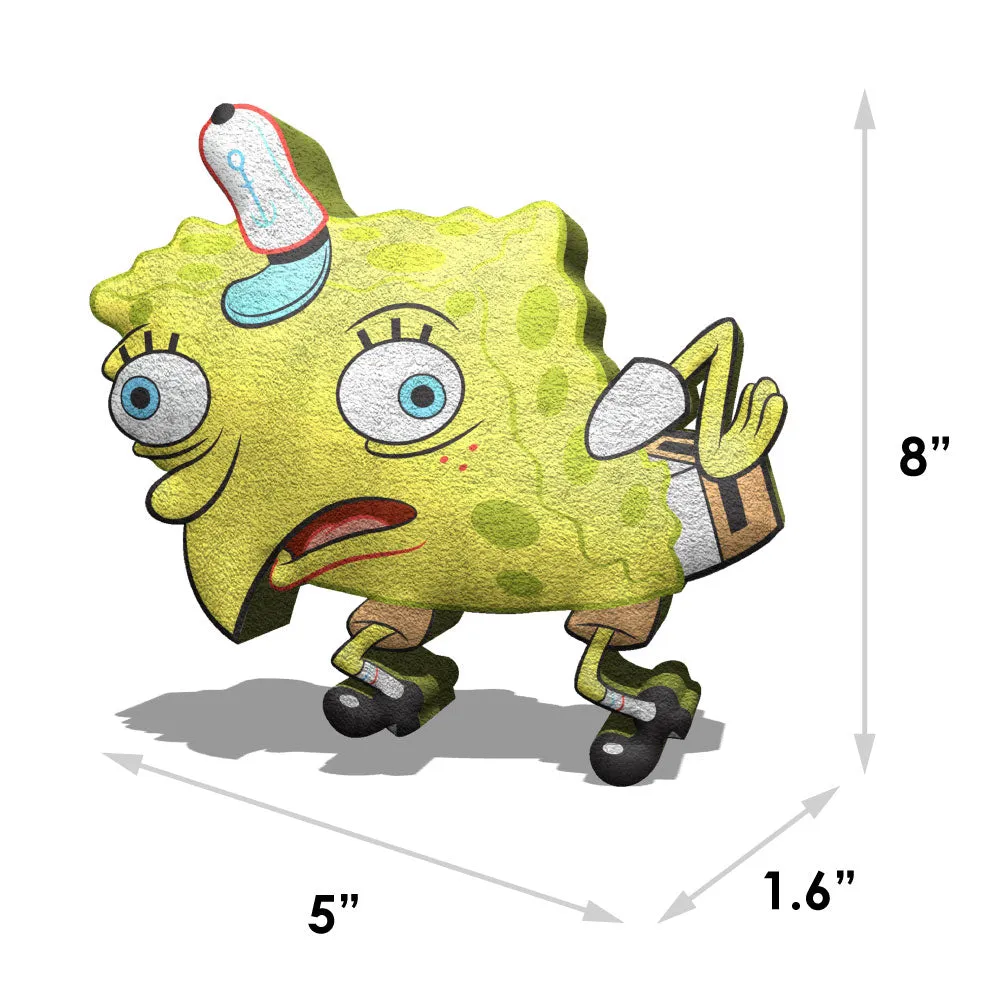 Dog Toy Squeaker Plush - Mocking SpongeBob SquarePants Pose