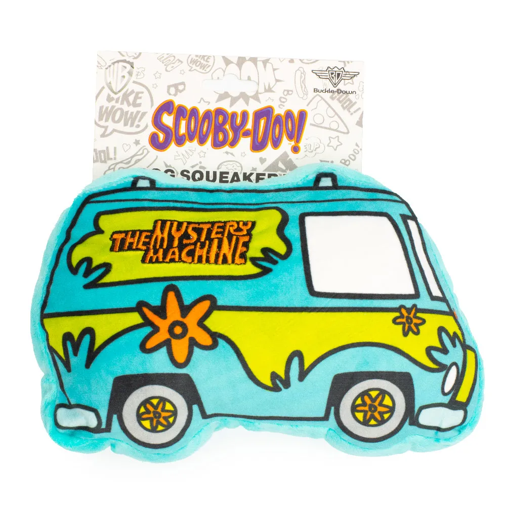 Dog Toy Squeaker Plush - Scooby Doo Flat Mystery Machine Van