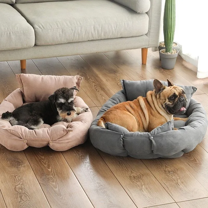 dogthings Lounge Pet Bed - Nordic Grey