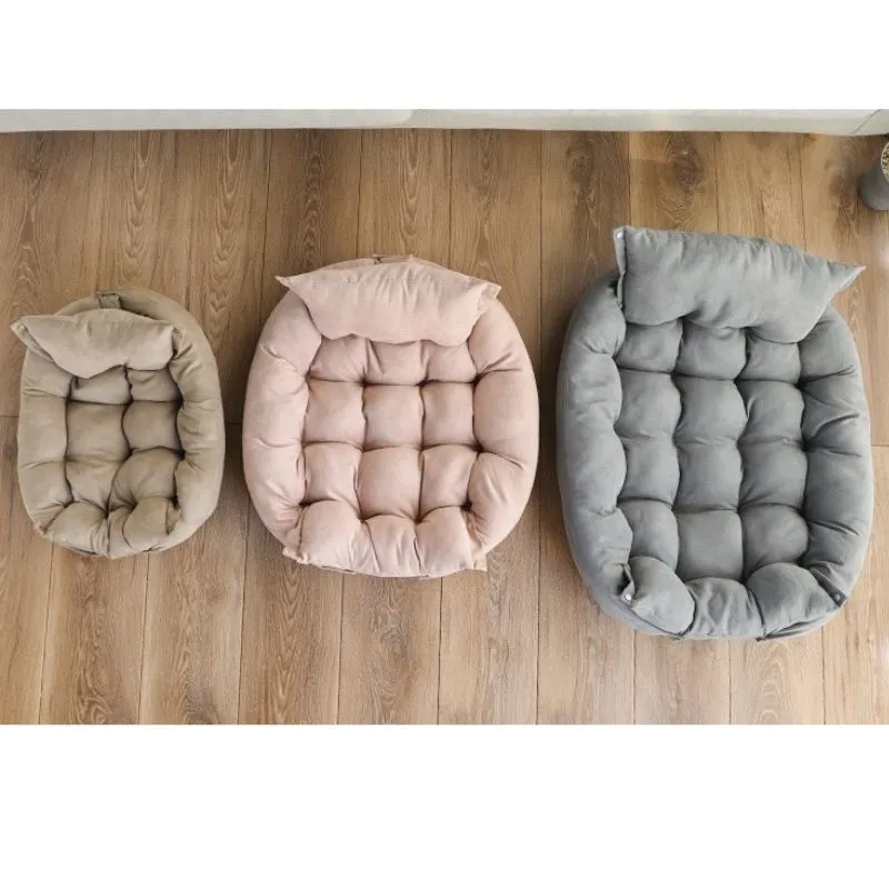 dogthings Lounge Pet Bed - Nordic Grey