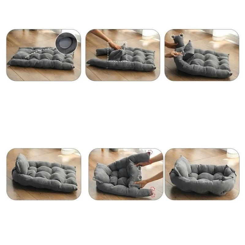 dogthings Lounge Pet Bed - Nordic Grey