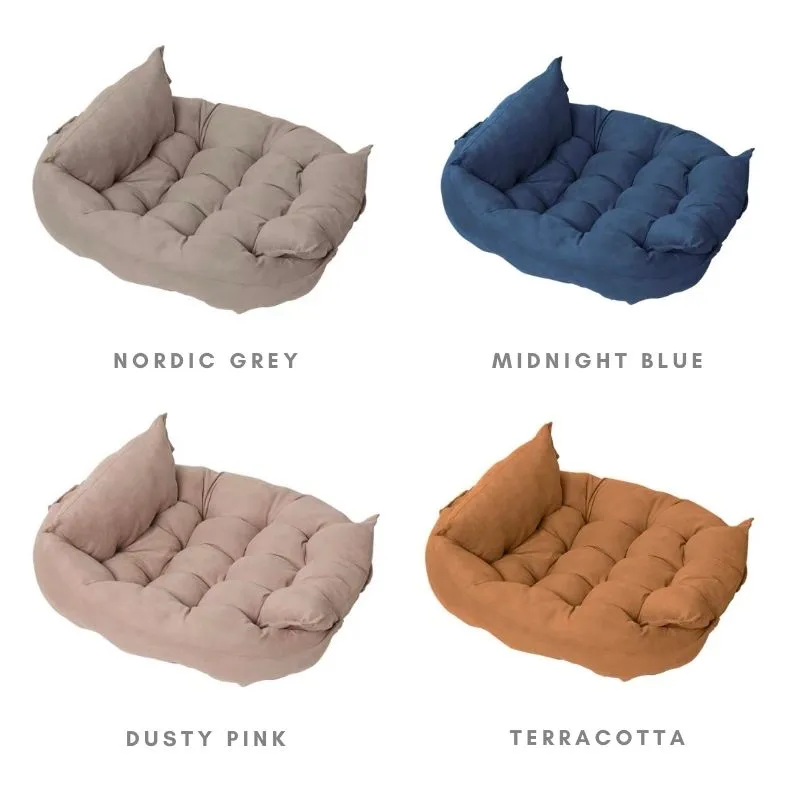 dogthings Lounge Pet Bed - Nordic Grey