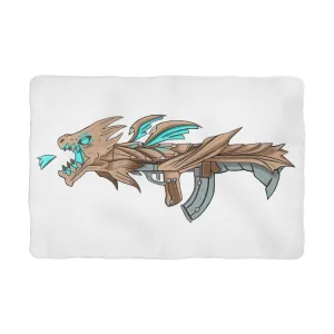 Dragon Gun Sublimation Pet Blanket