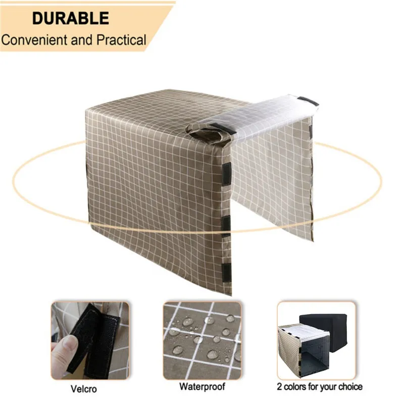 Funki Buys | Dog Crate Covers | Four Door Pet Cage Cover | Kennel Cover