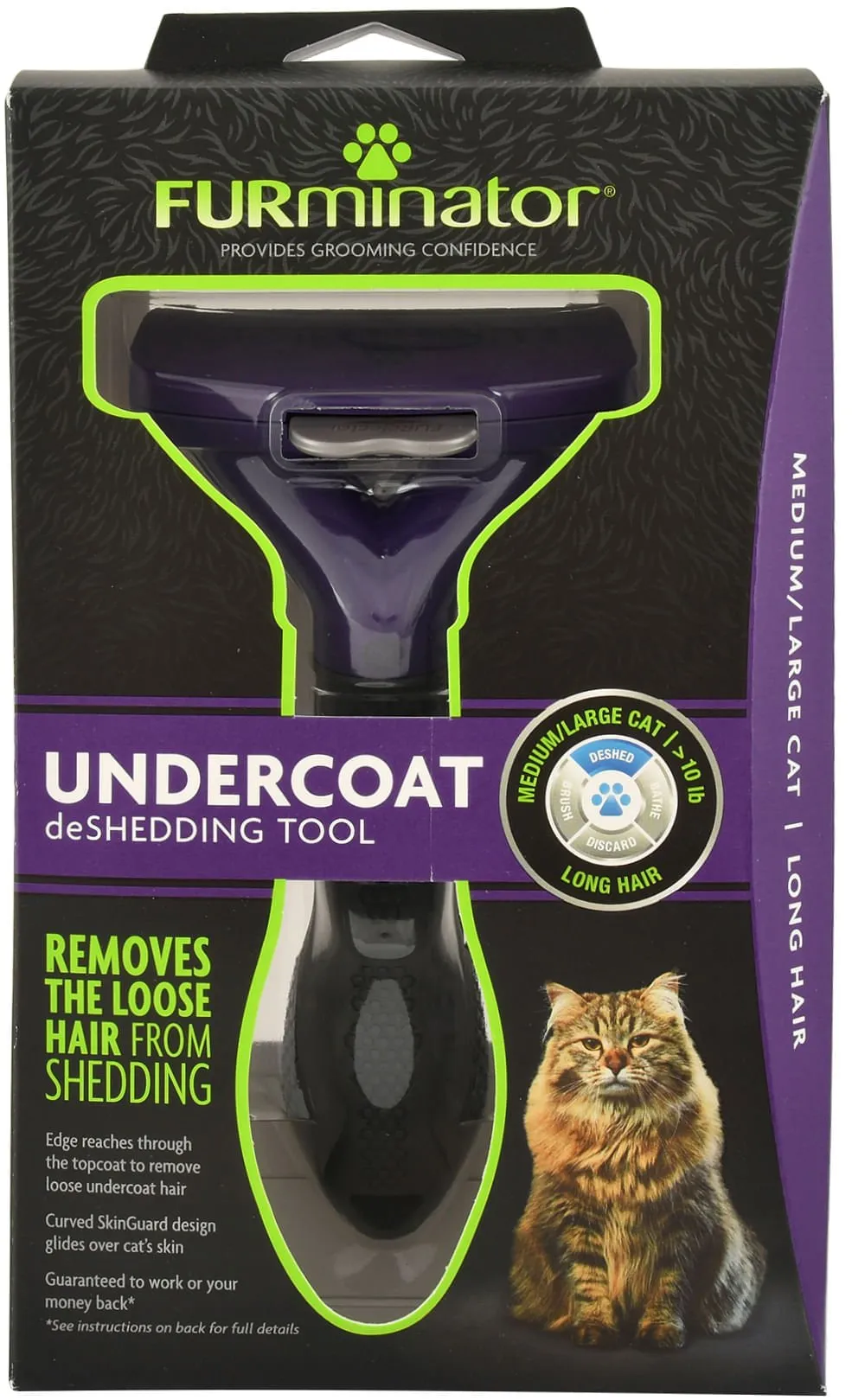 FURminator Undercoat deShedding Tool for Cats