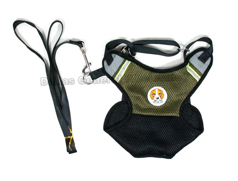Glow In Dark Pet Harness with Leash Sets Wholesale