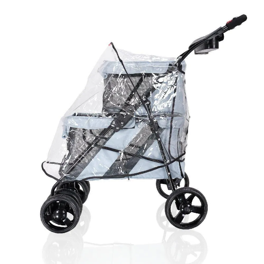 Ibiyaya Universal Rain Cover for Medium Pet Strollers^^^