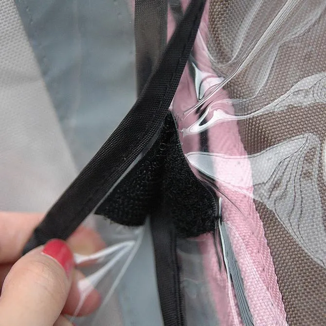 Ibiyaya Universal Rain Cover for Medium Pet Strollers^^^