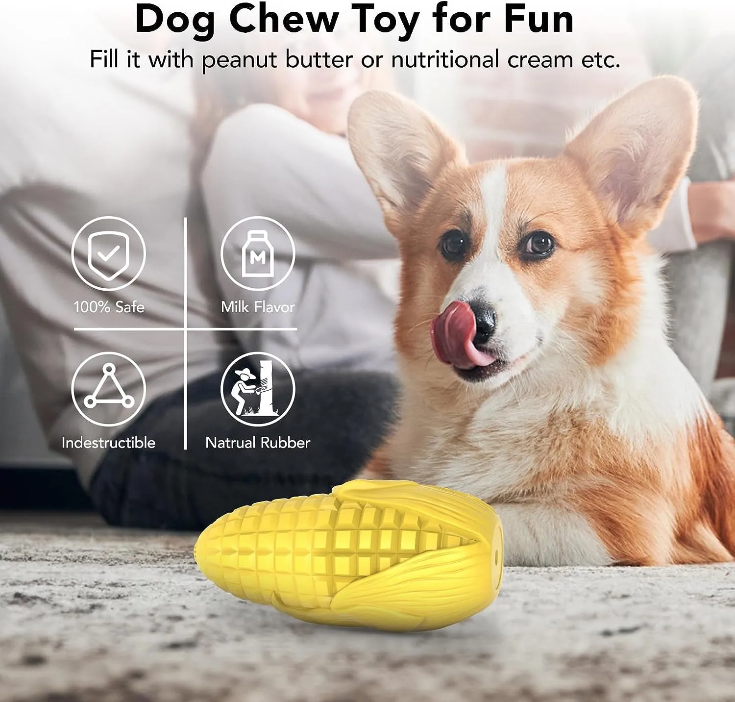 Indestructible Aggressive Chewers Dog Toy