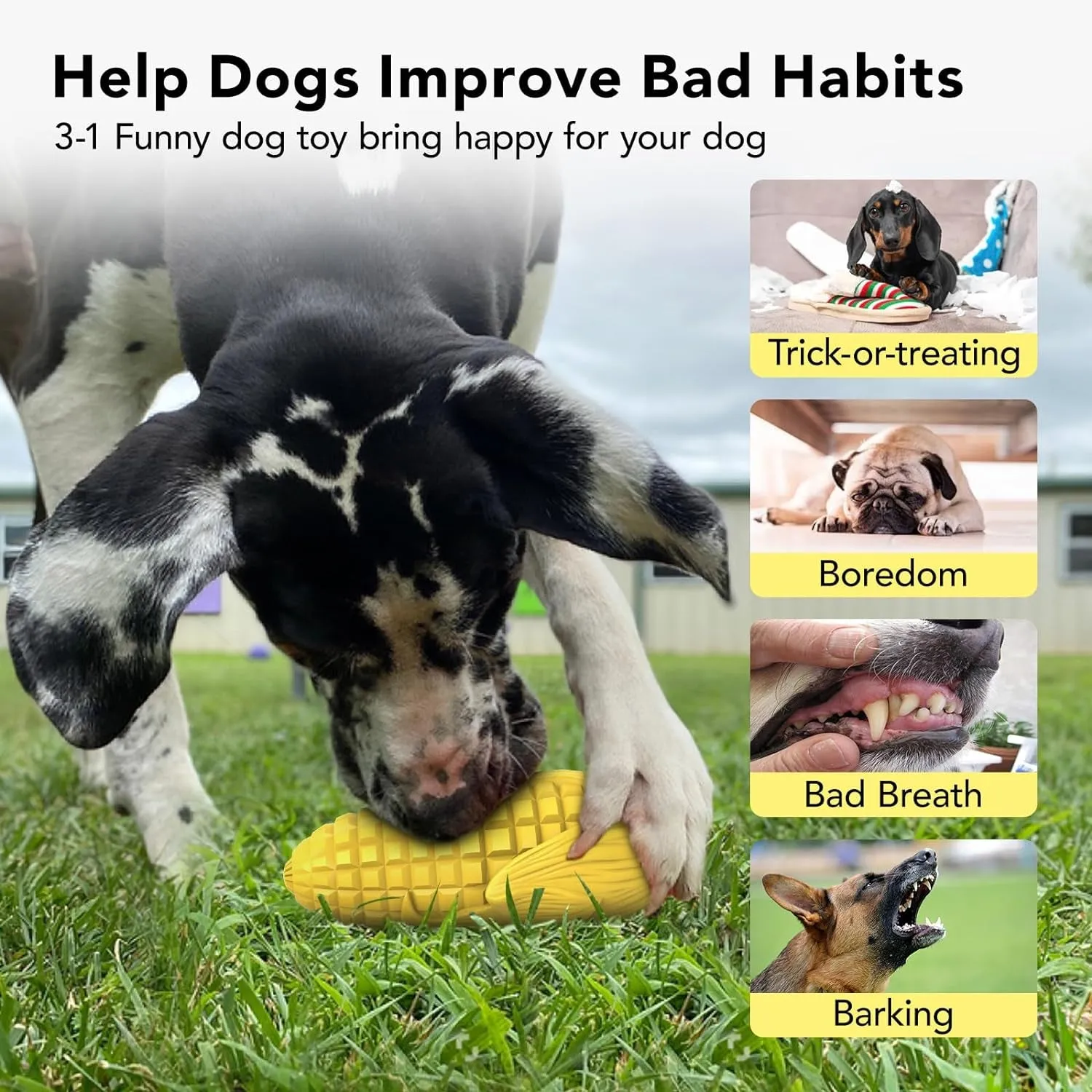 Indestructible Aggressive Chewers Dog Toy
