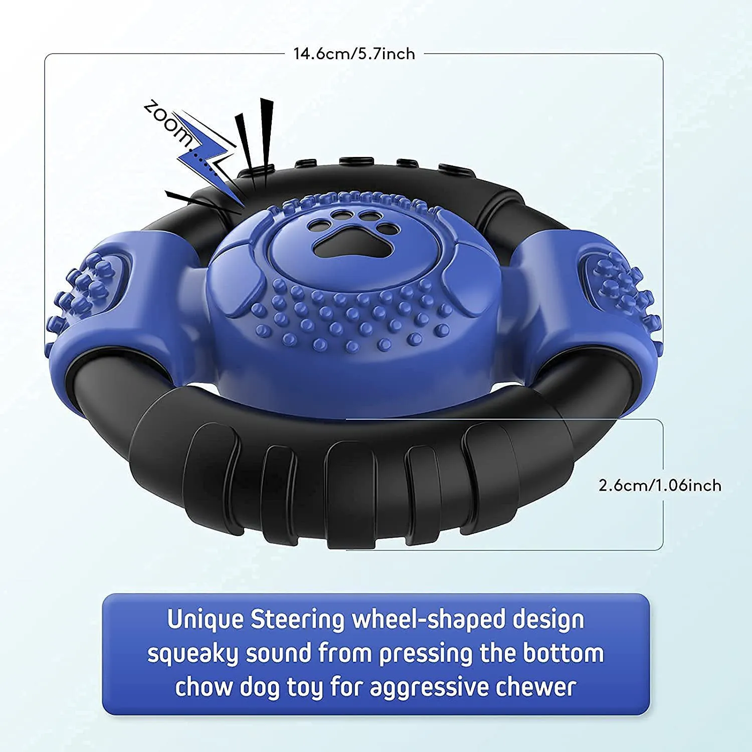 Interactive Squeaky Dog Chew Toy