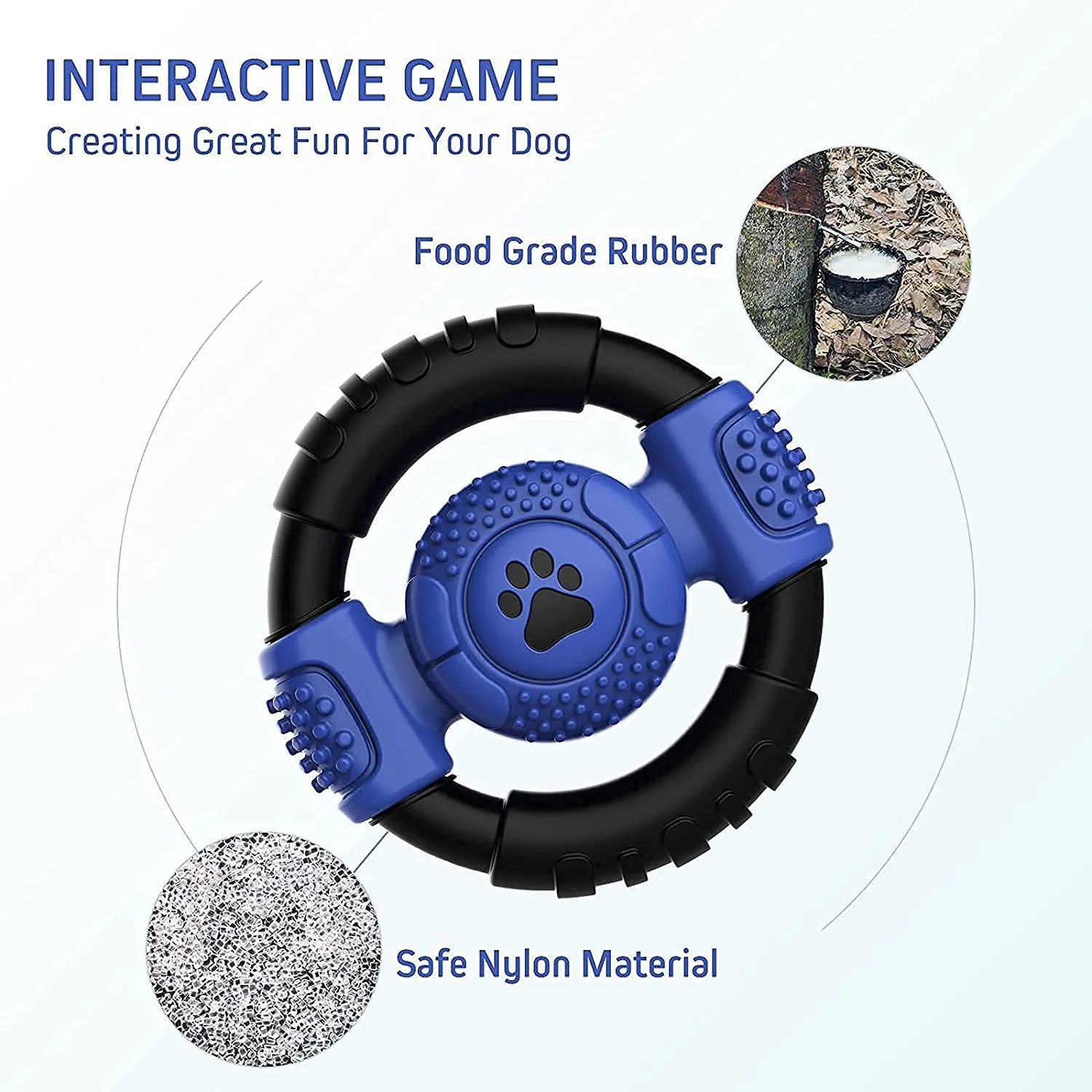 Interactive Squeaky Dog Chew Toy