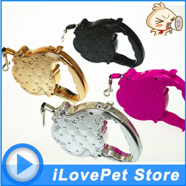 Luxury Top Quality Pet Dog Leash Chain Lead Harness lead retractable 3M Long 20kg Pet Dog Rope Chain