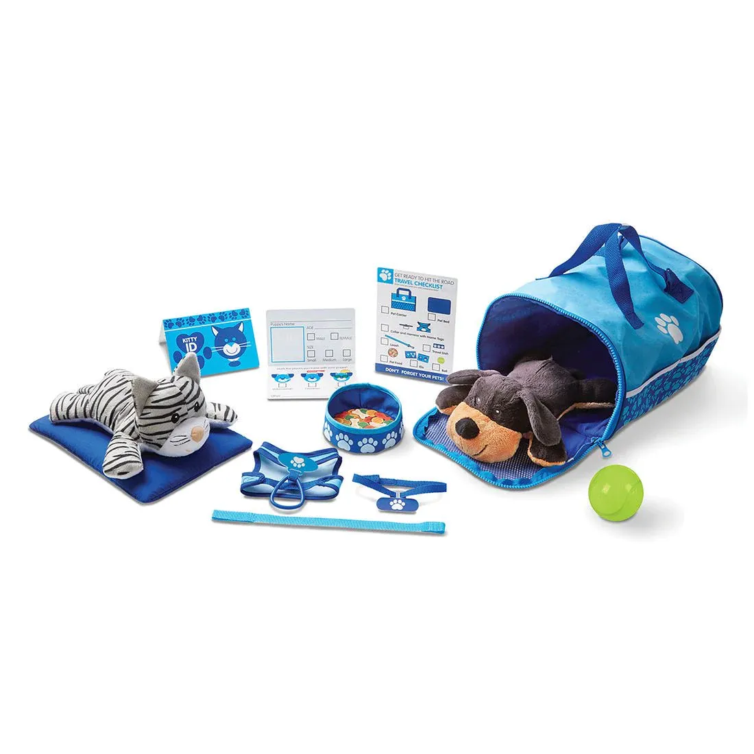 Melissa & Doug: Tote & Tour Pet Travel Play Set Suitable Ages 3  years