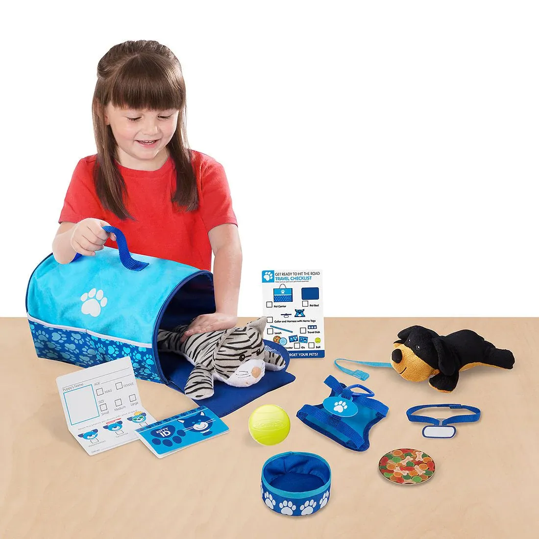 Melissa & Doug: Tote & Tour Pet Travel Play Set Suitable Ages 3  years