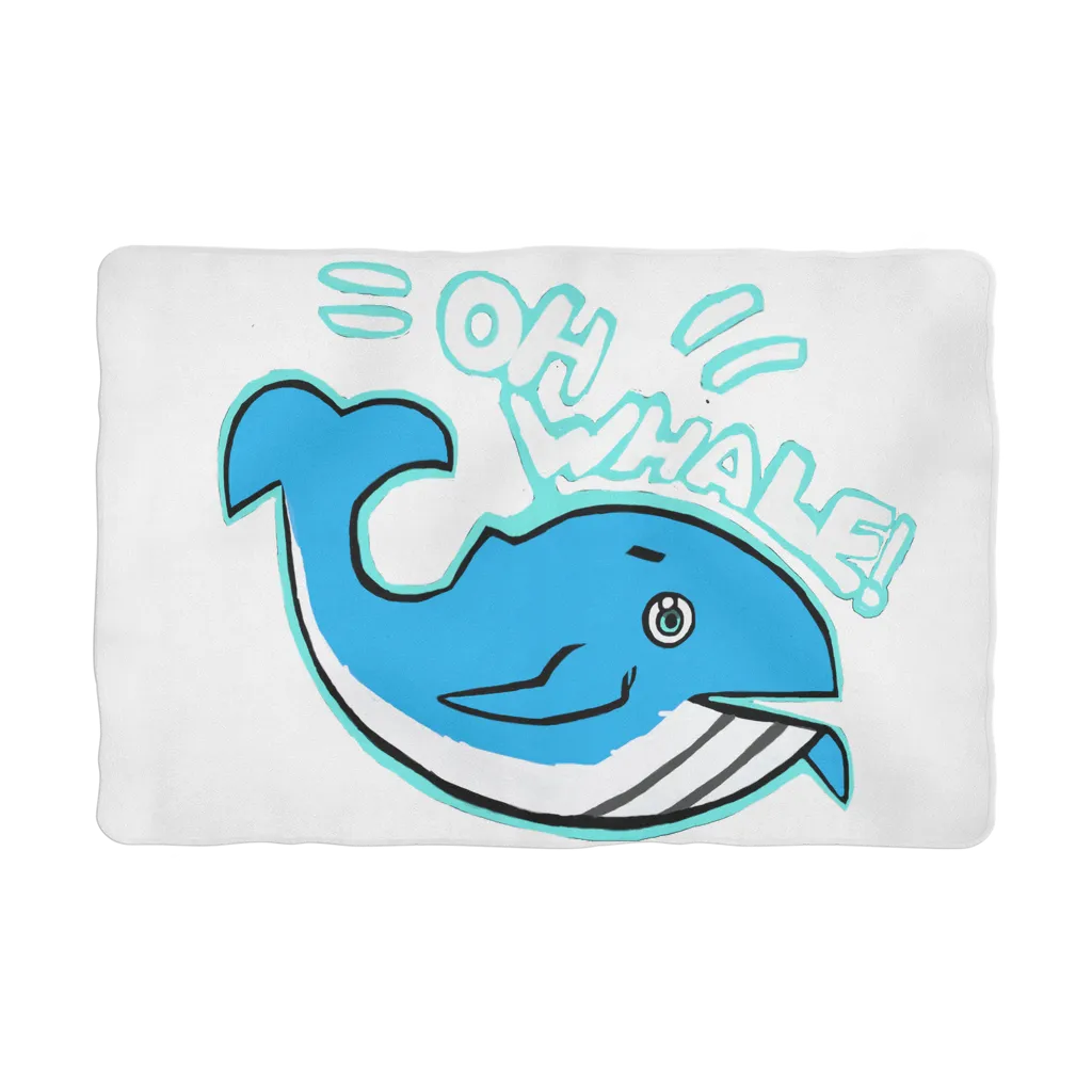 Oh Whale Sublimation Pet Blanket