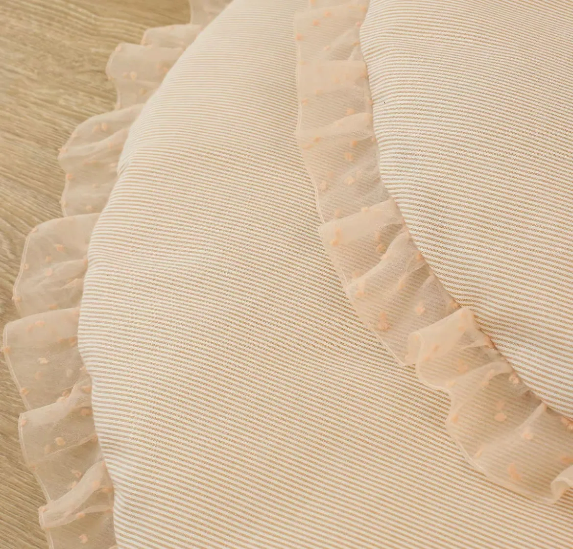 Orange Blossom Round Pet Mat