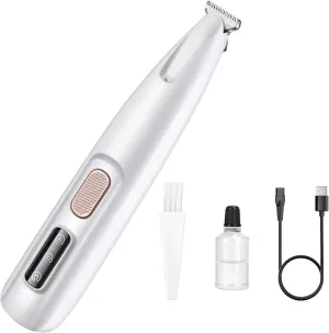 Pet Paw Trimmer with LED Light