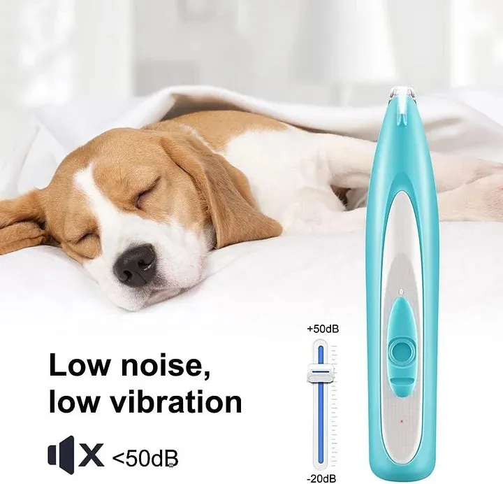 Pet Paw Trimmer with LED Light