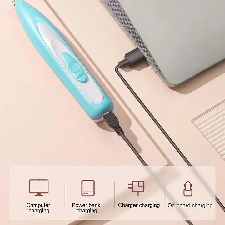 Pet Paw Trimmer with LED Light