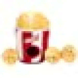 Popcorn Bucket Burrow Dog Toy
