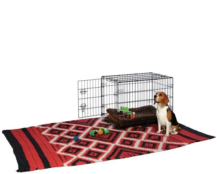 Portable Wire Dog Crate - Prevue Hendryx Home On The Go Dog Crate