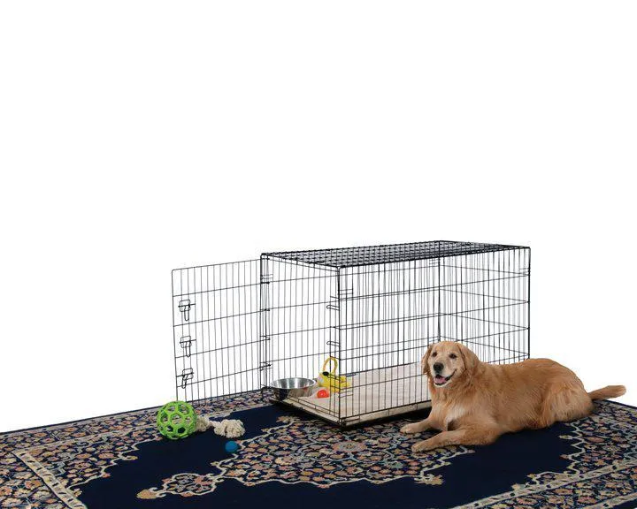Portable Wire Dog Crate - Prevue Hendryx Home On The Go Dog Crate