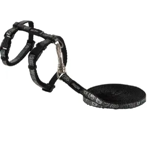 Rogz Sparklecat Harness Lead Black