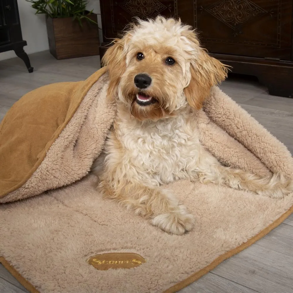 Scruffs Snuggle Blanket Tan