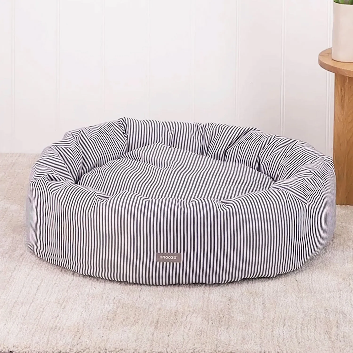 Summer Stripe Cuddler Dog Bed Cover