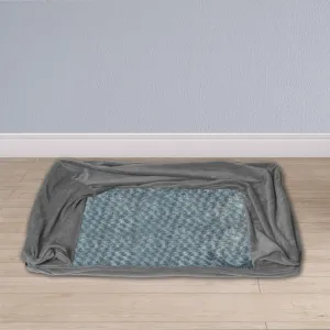XXLarge Dog Beds Pet Sofa Bedding Soft Warm Replacement Cover - Grey
